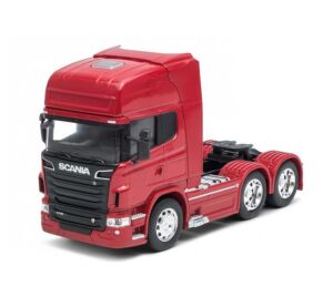 Welly Tahač Scania V8 R730 1:32 červený